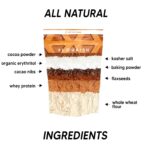 Flourish Pancake & Waffle Mix Protein, Chocolate, 16 Oz - Image 3