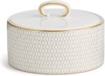 Wedgwood Gio Gold Cream & Sugar Set, White, 5.75 Oz - Image 2