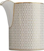 Wedgwood Gio Gold Cream & Sugar Set, White, 5.75 Oz - Image 5