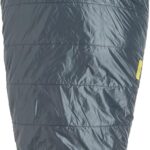 Big Agnes Anthracite 20 Degree Sleeping Bag, Slate Grey, Regular Left Zip