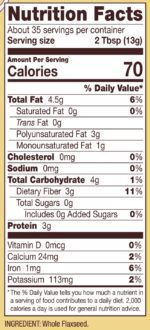 Bob's Red Mill, Whole Ground, Flaxseed Meal, 16 Oz - Image 2