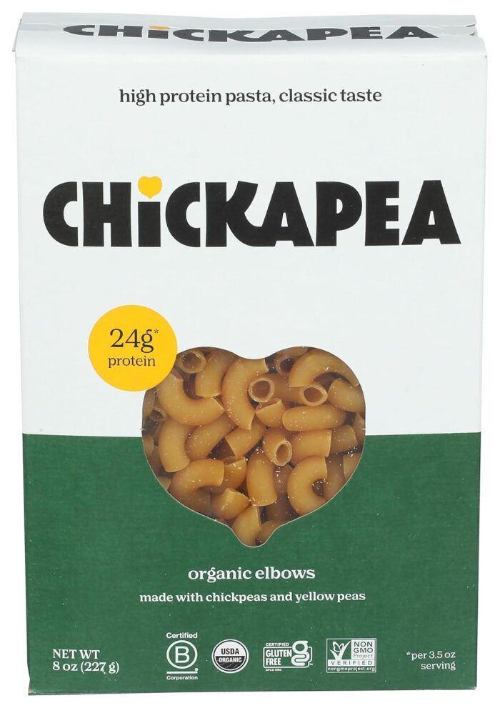 CHICKAPEA Chickapeas & Lentils Elbows Pasta, 8 Oz - Image 1
