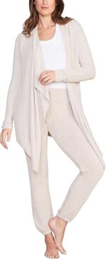 Barefoot Dreams CozyChic Lite Island Wrap, Stone, S-M
