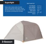Big Agnes Salt Creek SL Backpacking Tent, 7.09"L x 7.09"W x 7.09"H - Image 4