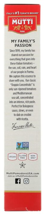 Mutti Double Concentrated Tomato Paste, 4.5 Oz - Image 2