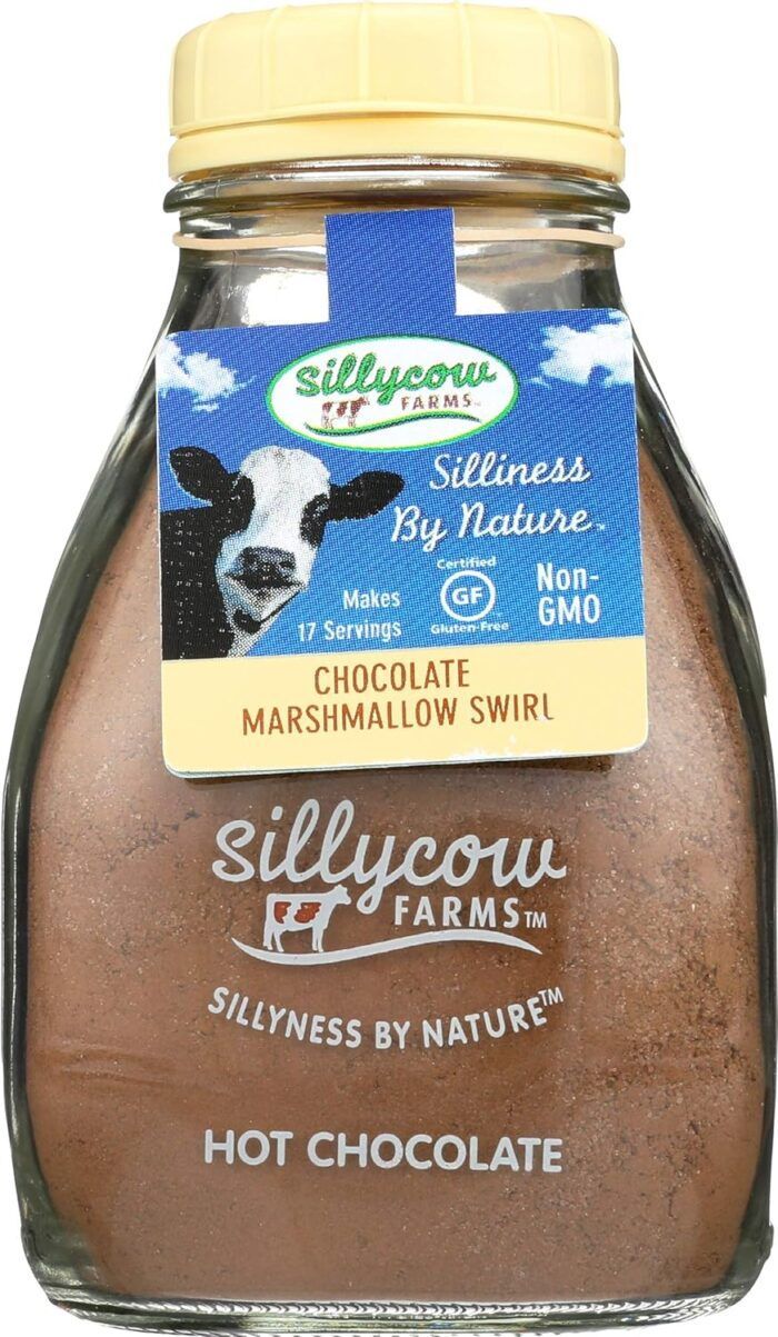 Silly Cow Farms, Chocolate Marshmallow Swirl, 16.9 Oz - Image 1
