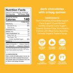 Unreal, Dark Chocolate with Crispy Quinoa, 5.0 Oz - Image 6
