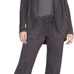 Barefoot Dreams Women's Cardigan, Carbon, Small