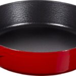 Staub 40511-661 Two-Handled Frying Pan, Cherry, 7.9"