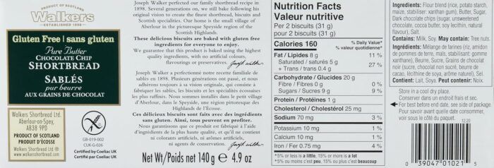 Walkers Pure Butter Shortbread Cookies, Chocolate, 4.9 Oz - Image 2