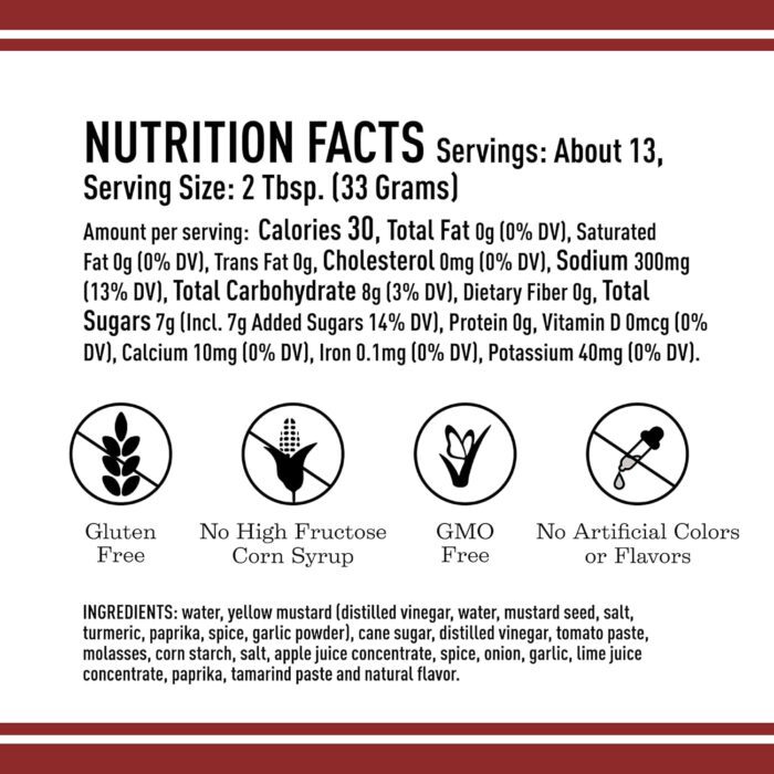 Lillie's Q South Carolina Gold, Mustard Barbeque Sause, 14.8 Oz - Image 7