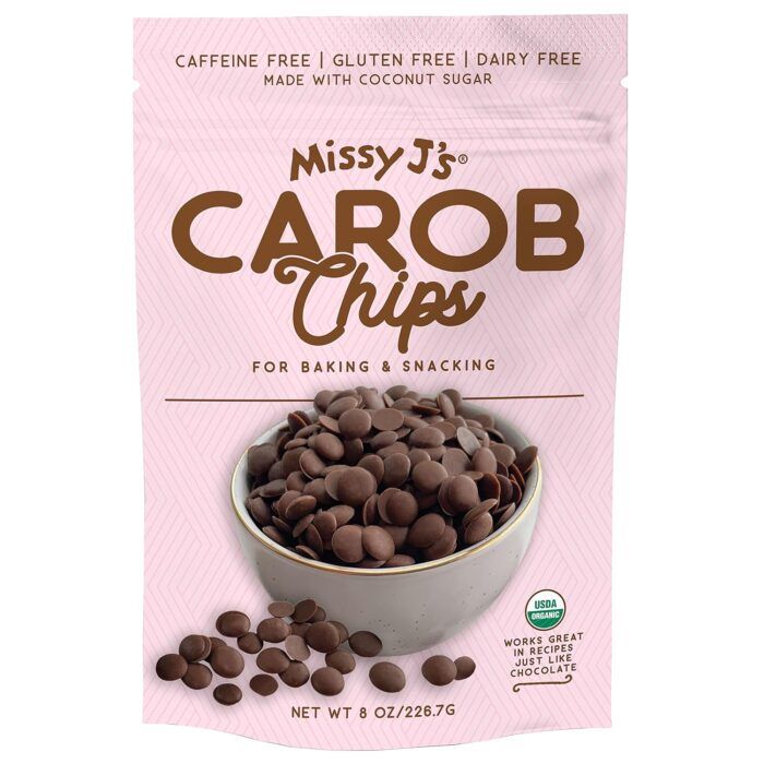 Missy J's Organic Carob Chips, 8 Oz - Image 1
