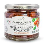 Campo D'Oro Sicilian Cherry Tomatoes with Fresh Basil, 6.3 Oz