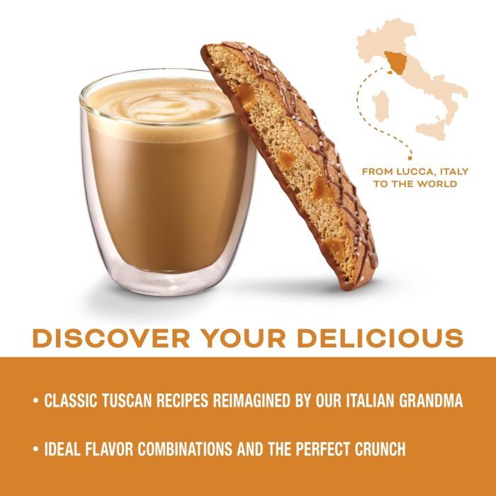 Nonni's Biscotti Italian Cookies, Salted Caramel, 6.72 Oz - Image 3