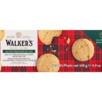 Walkers Ginger & Lemon Shortbread Cookies, 4.9 Oz