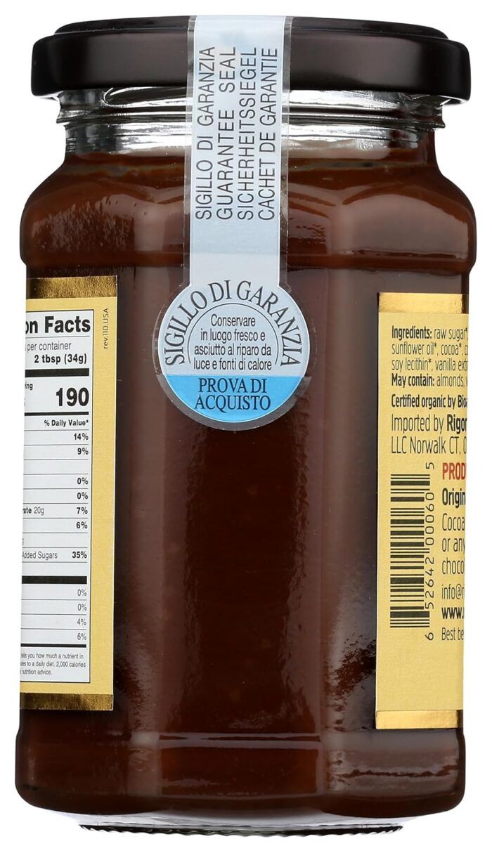 Rigoni di Asiago Nocciolata Hazelnut Spread with Cocoa, 250g - Image 2