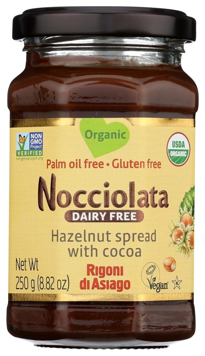 Rigoni di Asiago Nocciolata Hazelnut Spread with Cocoa, 250g - Image 1