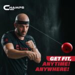 Champs MMA Boxing Reflex Ball Training Set with Punch Counter - Image 3