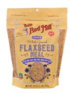 Bob's Red Mill, Whole Ground, Flaxseed Meal, 16 Oz