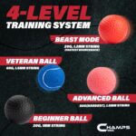 Champs MMA Boxing Reflex Ball Training Set with Punch Counter - Image 5