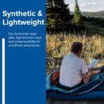 Big Agnes Anthracite 20 Degree Sleeping Bag, Slate Grey, Regular Left Zip - Image 3