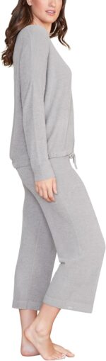 Barefoot Dreams Women's CozyChic Pullover, Dove Gray, X/L - Image 4