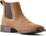 Ariat Men's Booker Ultra Square Toe Chelsea Boots, Adobe Mocha, 12 - Image 2