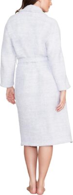 Barefoot Dreams CozyChic Adult Robe, He Ocean-White, 2 - Image 5