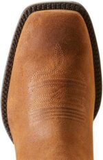 Ariat Men's Booker Ultra Square Toe Chelsea Boots, Bar Top Brown, 12 - Image 7