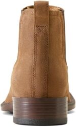 Ariat Men's Booker Ultra Square Toe Chelsea Boots, Dijon Suede, 12 - Image 5