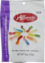 Albanese World's Best Gluten-Free Mini Gummi Worms, 12 Flavors, 9 Oz - Image 3