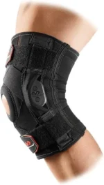 McDavid Adults' Knee Brace with Polycentric Hinges and Cross Straps, Black, L - Image 5