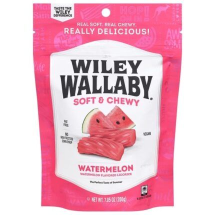 Wiley Wallaby Soft Chew, Watermelon, 7.06 Oz