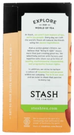 Stash Green Tea & Matcha, Ginger Peach, 18 Ct 1.2 Oz - Image 2