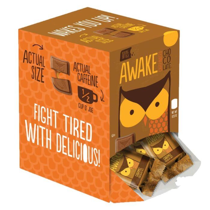 Awake Caffeinated Choco Caramel Bites, 50 Ct 0.58 Oz - Image 2