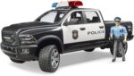 Bruder Police Pick-up Truck with Police Officer - Image 8