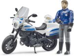 Bruder 62731 Scrambler Ducati Police Motorbike and Policeman - Image 4