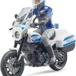 Bruder 62731 Scrambler Ducati Police Motorbike and Policeman