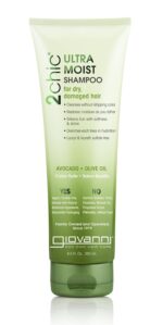 Giovanni 2chic Ultra Moist Shampoo, Avocado+Olive Oil, 8.5 Fl Oz