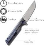 Kansept Anomaly Pocket Folding CPM S35VN Material, Purple, 3.14'' - Image 3