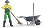 Bruder Farmer Figure Set with Accessories - Image 4