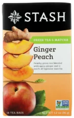 Stash Green Tea & Matcha, Ginger Peach, 18 Ct 1.2 Oz