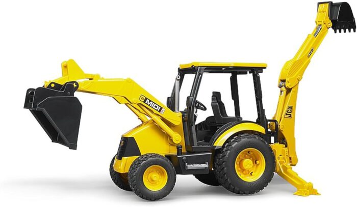 Bruder 02427 JCB MIDI CX Backhoe Loader - Image 6