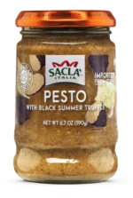 SACLA Pesto With Black Summer Truffle Vegetarian Cheese, 6.7 Oz
