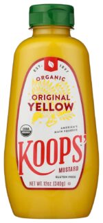 Koops Organic Original Yellow Mustard, 12 Oz