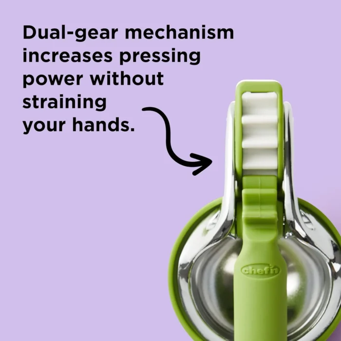 Chef'n FreshForce Plastic Citrus Juicer, Lime, 12.39 x 5.58 x 4.95 in - Image 7