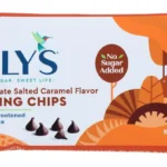 Lily's Chocolate Baking Chips, Salted Caramel, 9 Oz