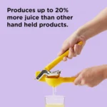 Chef'n FreshForce Plastic Citrus Juicer, Yellow, 12.75 x 5.23 x 3.26 in - Image 3