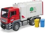Bruder Toys 03761 Loading Garbage Truck, Red - Image 4