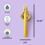 Chef'n FreshForce Plastic Citrus Juicer, Yellow, 12.75 x 5.23 x 3.26 in - Image 2